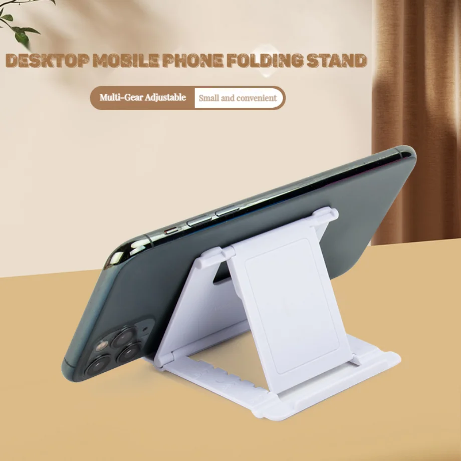 Picture 3: Table Adjustable Phone Holder Bracket Desktop Stand For iPad iPhone Samsung Xiaomi Huawei Folding Universal Mobile Phone Stand