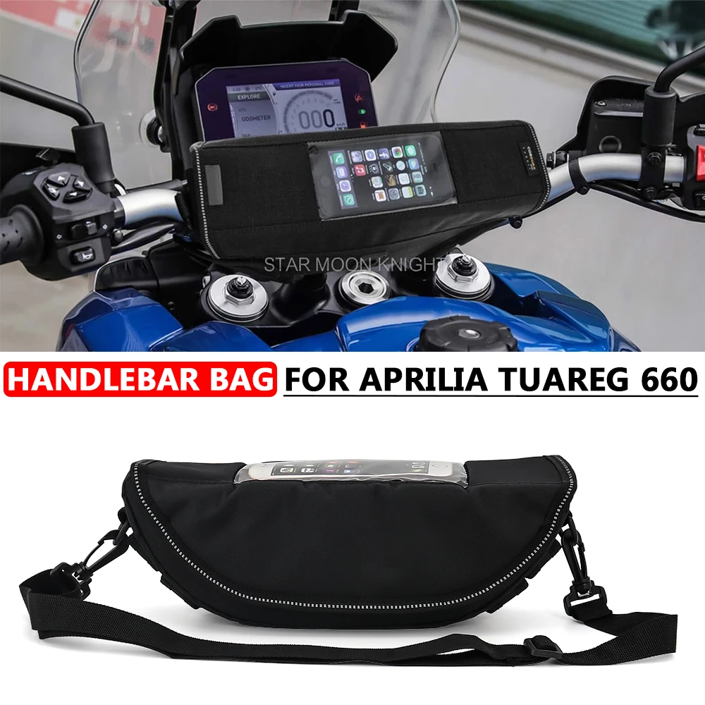 

Motorcycle Accessories For Aprilia Tuareg 660 Tuareg660 Handlebar Bag Waterproof Bag Storage Travel Tool Bag Handle Bar Bag