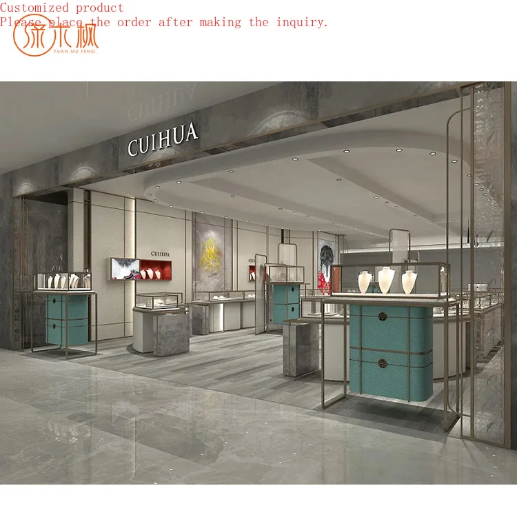

Glass Showcase Modern Jewelry Showcase Display Cabinet Customized Luxury Display Jewelry Showcase Factory