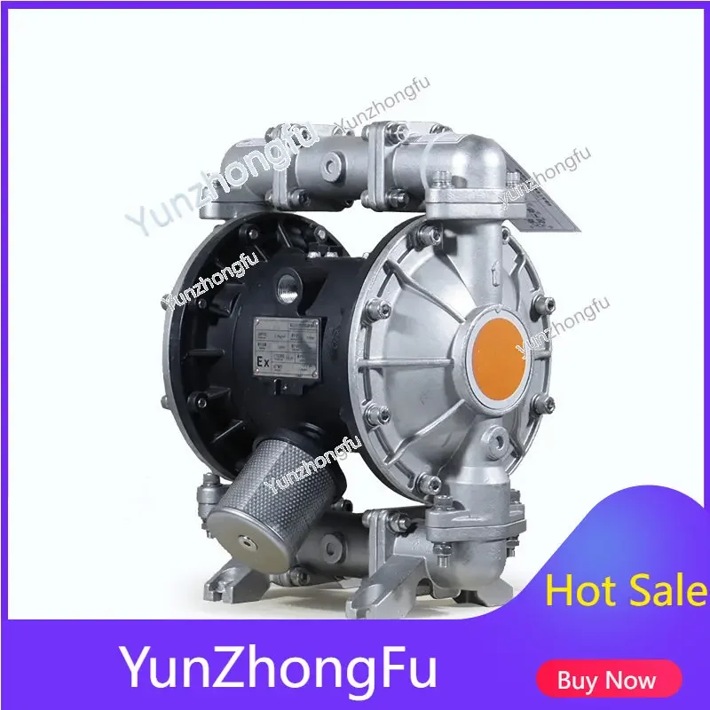 Stainless Steel Pneumatic Diaphragm Pump Chemical Corrosion Resistant Food Diaphragm Pump 304 316/L Qby/Qbk/Qby3