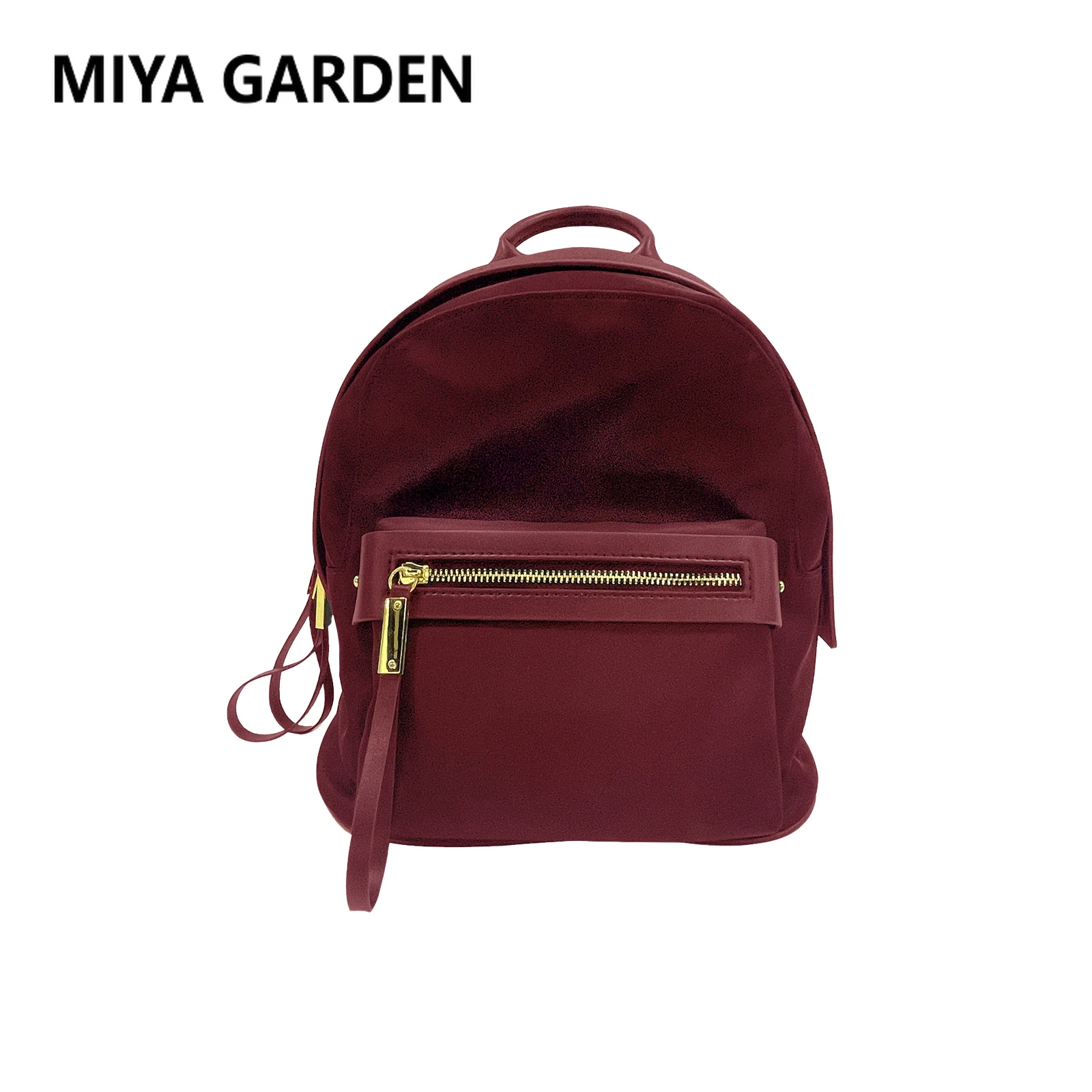 MIYA GARDEN-mochila de nailon para mujer, bolso de hombro a la moda, mochila escolar para viaje y viaje, novedad