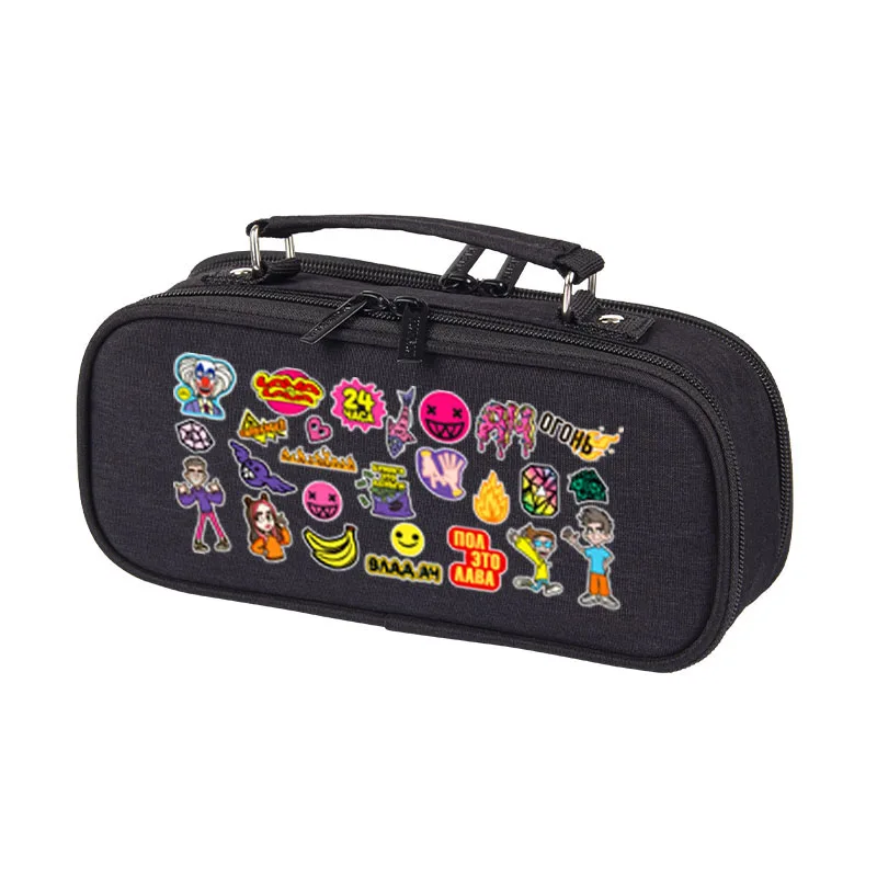 Cartoon Merch A4 Lamba Pencil Bag Large Capacity Multi Layer Stationery Box vlad a4 ultilayer Pencil Storage Bag