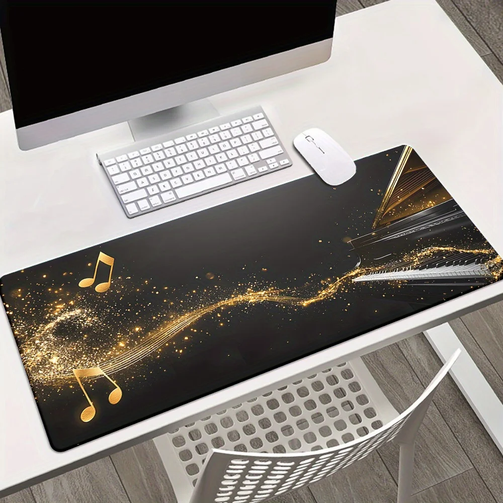 

Коврик для мыши для ежедневного использования, игровой коврик для стола, тканевая поверхность, нескользящая резиновая основа, большой коврик для ПК, ноутбука, клавиатуры