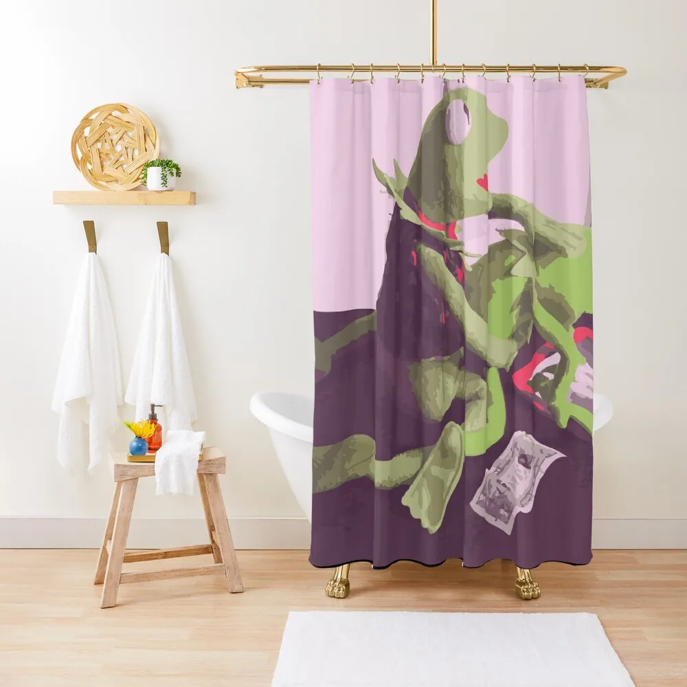 

Scandalous Kermit! Shower Curtain Waterproof Fabric Bathroom Shower For Bathrooms Transparent Bathroom Shower Curtain