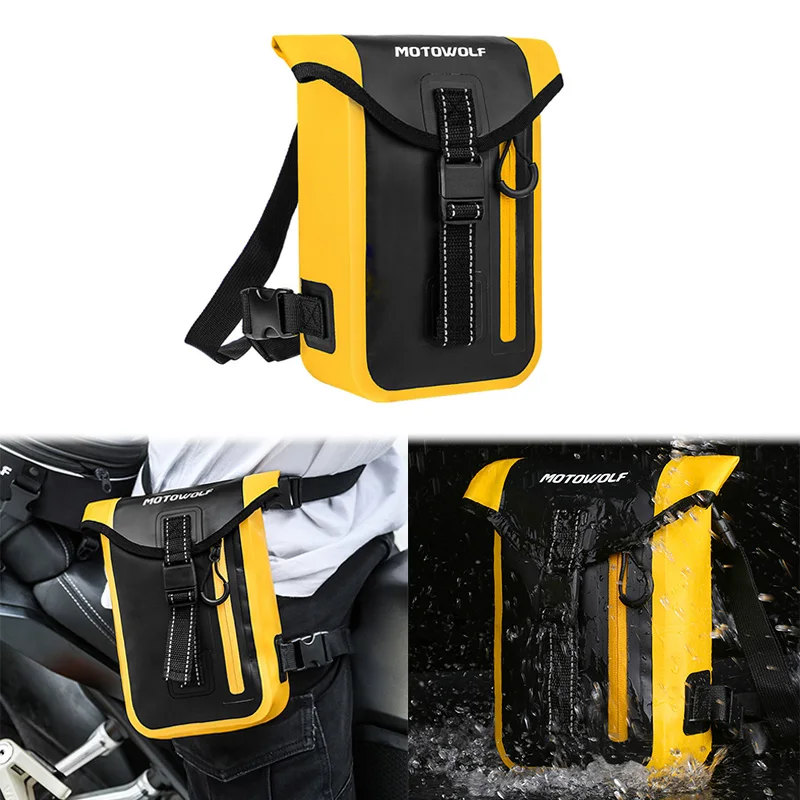 

Multi-Function Leg Bag Motorcycle Drop Leg side Bag Waterproof Motorcycle Bag Outdoor Casual Waist Bag Motorcycle Motorbike Bag