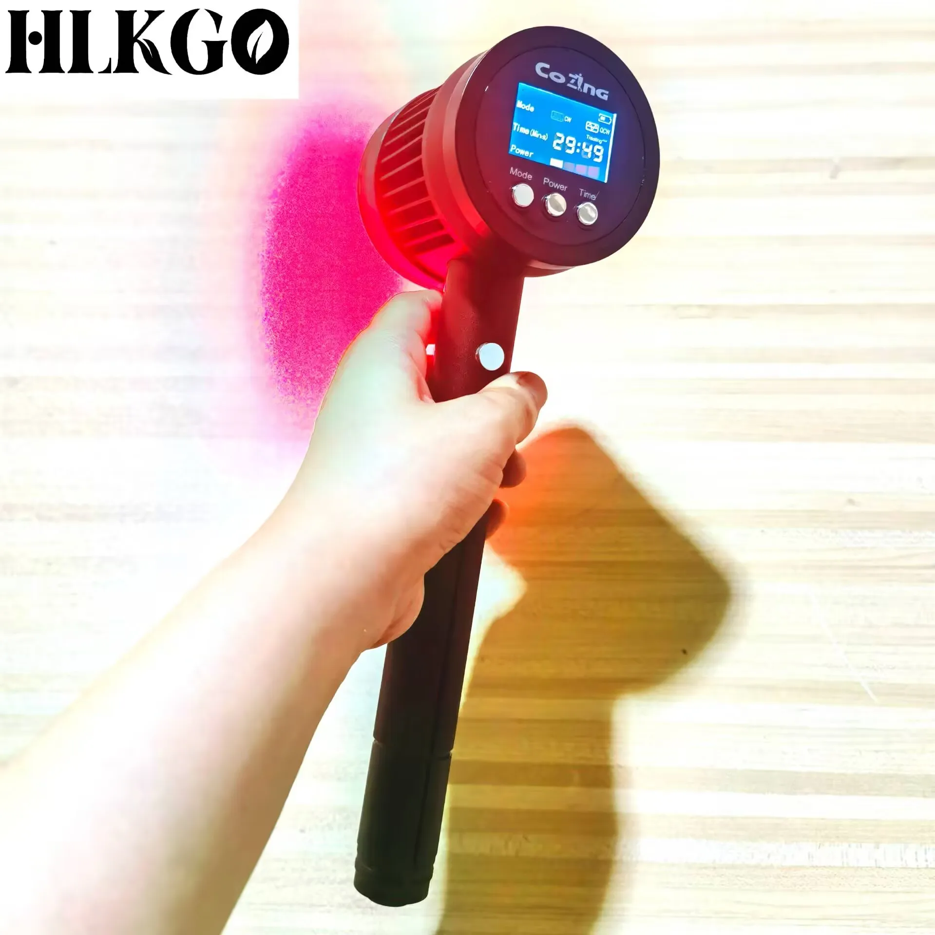 

Портативный лазерный терапевтический аппарат B Cure 1295 мВт 808 нм для облегчения боли в суставах, мышцах, при артрите, спондилезе, невралгии