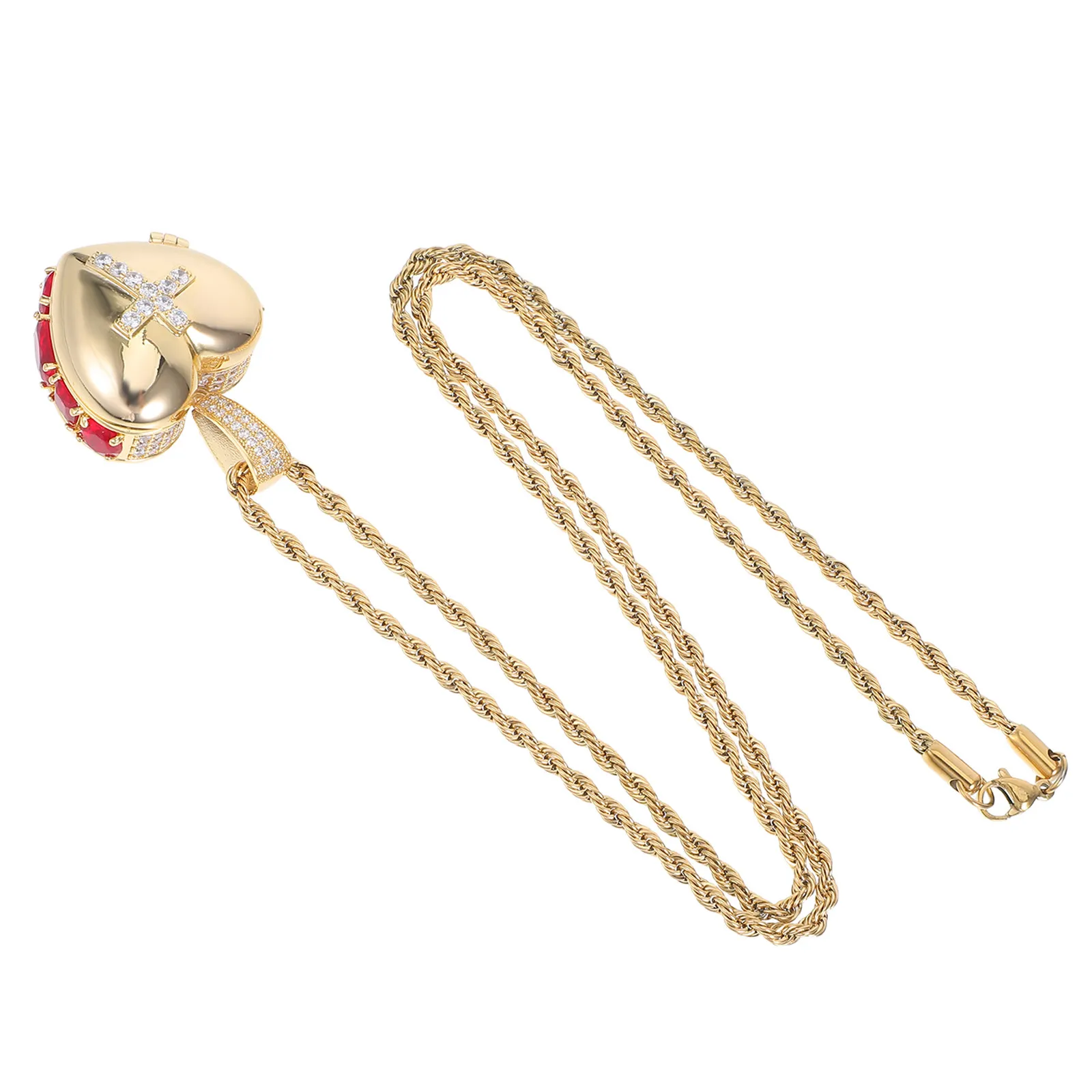 

Кулон-медальон для фото в форме сердца, винтажный, с откидной крышкой, с крестом, романтический, для женщин