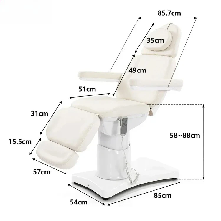 

Multifunctional AdjusMassage Rest Chair And Salon Facial Treatment Bed For Shop Daily Care Service