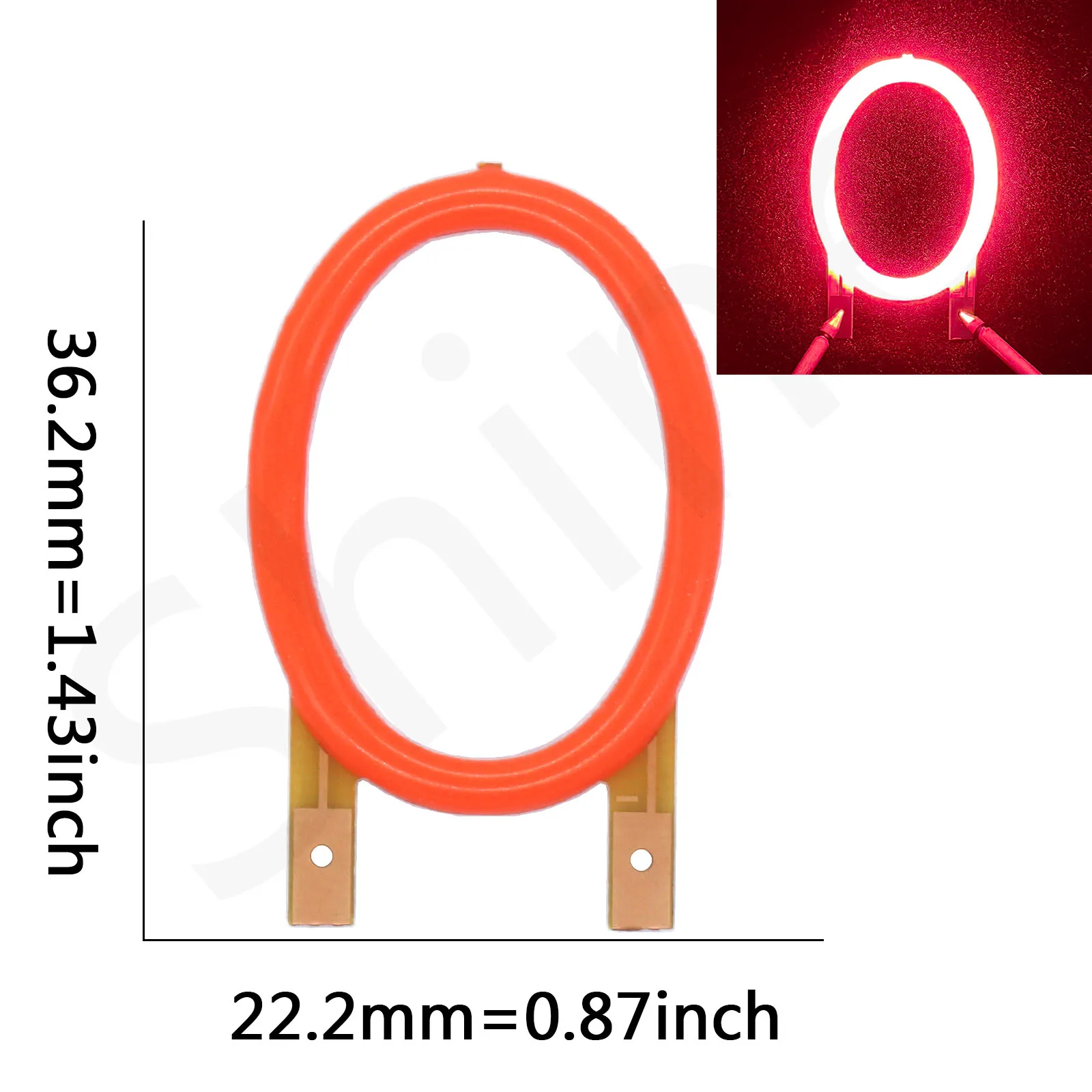 LED Number Filament LED COB Edison DC3V Red Candle LED Diodes For Christmas Holiday Party DecorationLight DIY Bulb Accessories