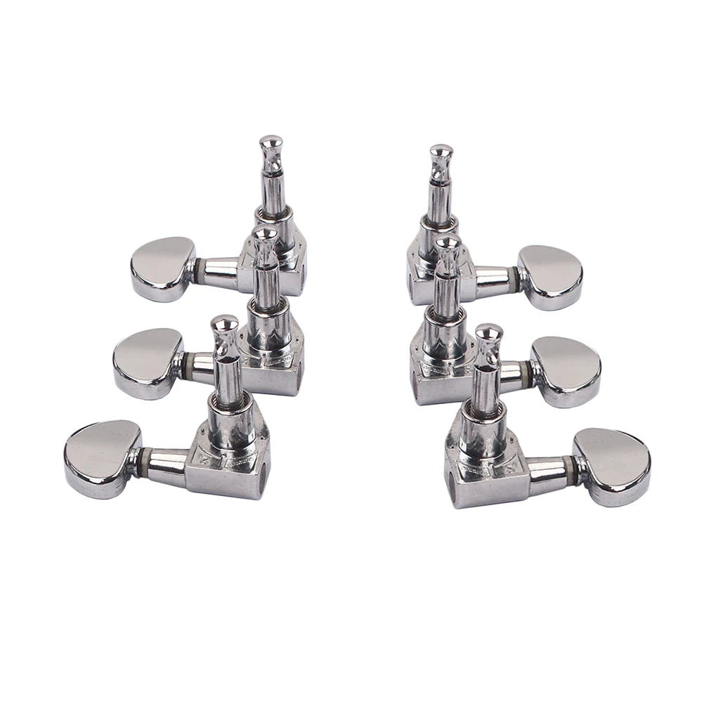 

1set Guitar Tuning Pegs Strong Metal Body Replacement for Electric Guitars Classical Tuners Machine Heads