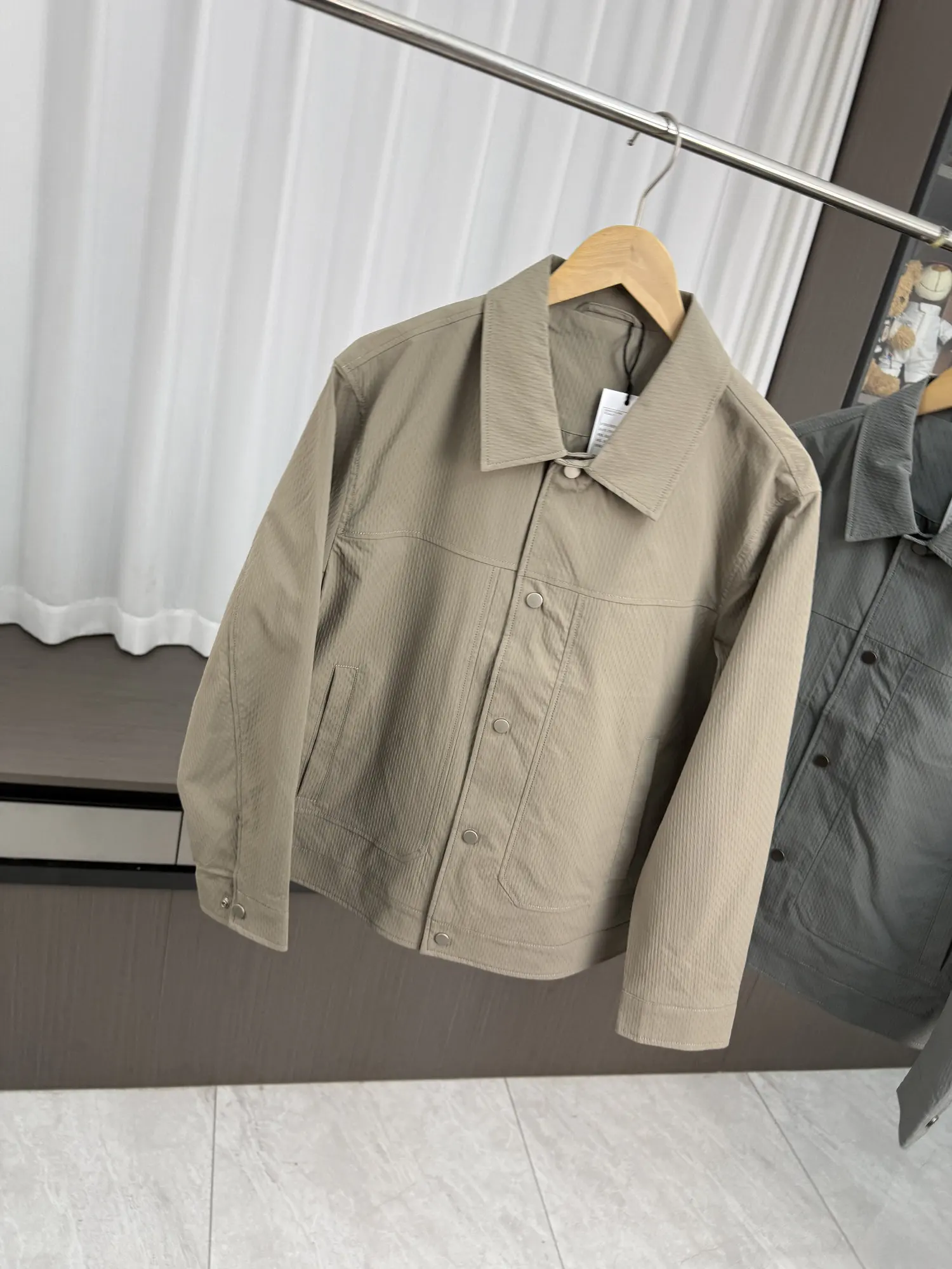 

Мужская повседневная куртка Minui Card Luxury Line с 3D-кроем, классическим воротником, дышащая, для города, весенняя, модная, в городском стиле