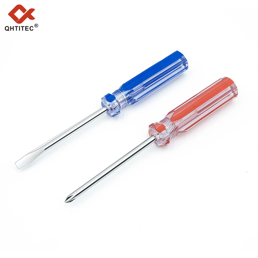 

3mm Phillips Slotted Screwdriver Magnetic Tip Screw Driver Spanner Hand Repair Tool Durable Cross Flat Screwdrivers