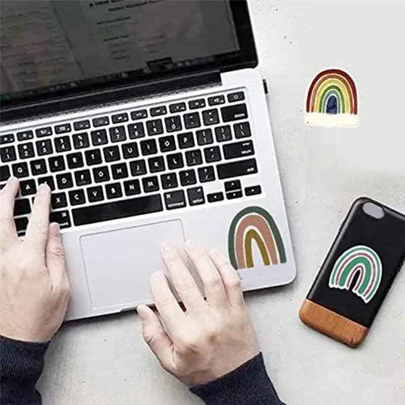 16 PCS Calm Stickers Rainbow Styles Tactile Rough Textured For Anxiety Sensory, Stress Anxiety Relief Items