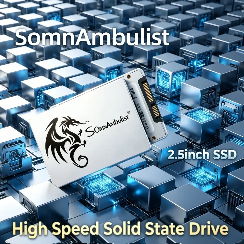 

Budget Friendly 2026 SomnAmbulist SATA III SSD 64GB-2TB with Fast Boot Function for Computer Upgrade