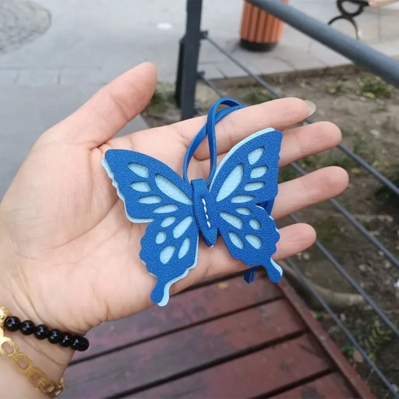Fashion Women Keychain Middle East Style New Colorful Butterfly Bag Pendant Gift For Girl Cute Lovely Keyring Jewelry Wholesale