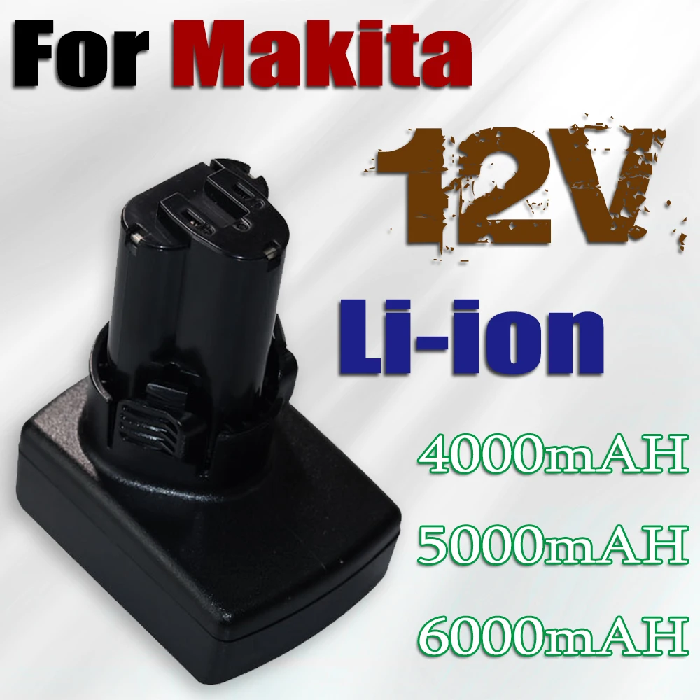 

BL1013 10,8 V для makita BL1014 6000mAh 12V Max литиевая батарея TD090DW 194551-4 TD090D LCT203W LCT204 194550-6 DF030D