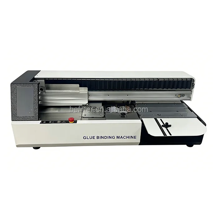 D50A4 Double Blade System A4 Size Desktop Binding  Glue Machine 50mm Thickness Suitable for for Educational Institutions