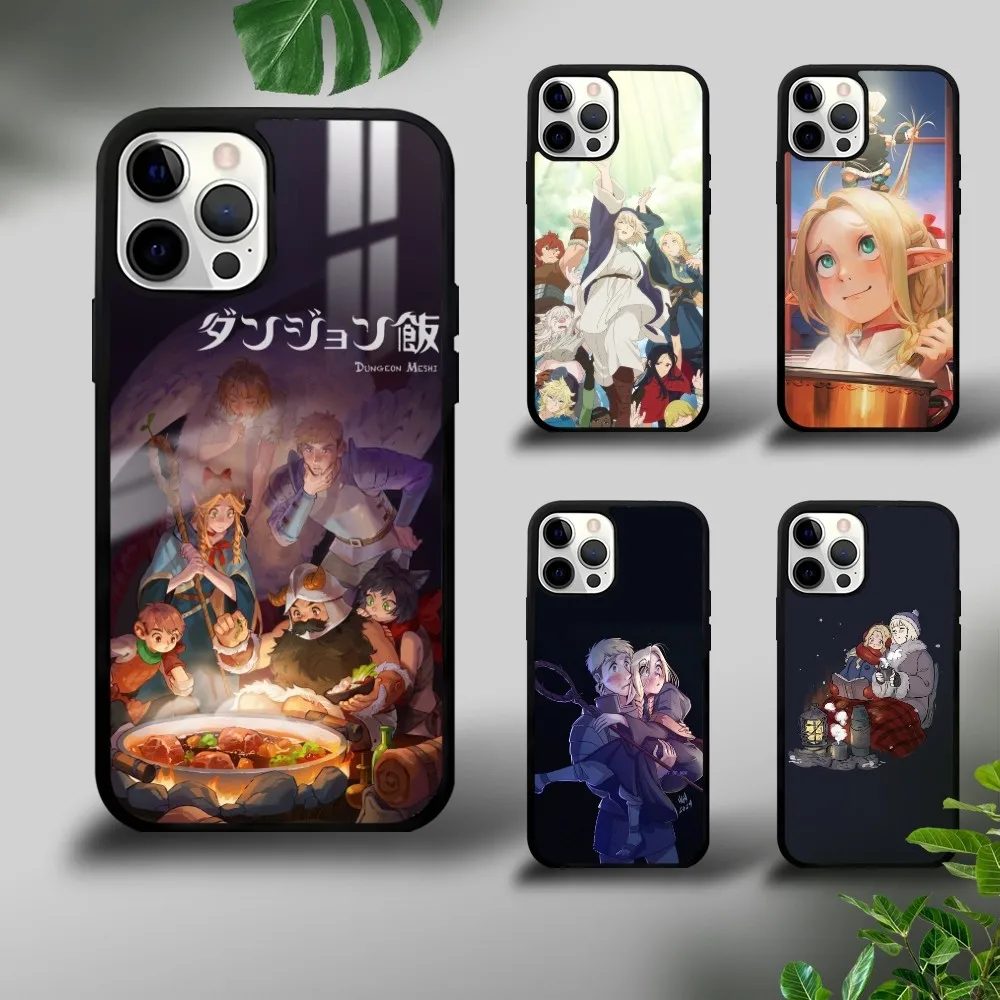 Anime D-Delicious in Dungeon Phone Case For iPhone 16 15 14 13 12 11 Pro Xs Max Mini Plus Celulares Hard Funda