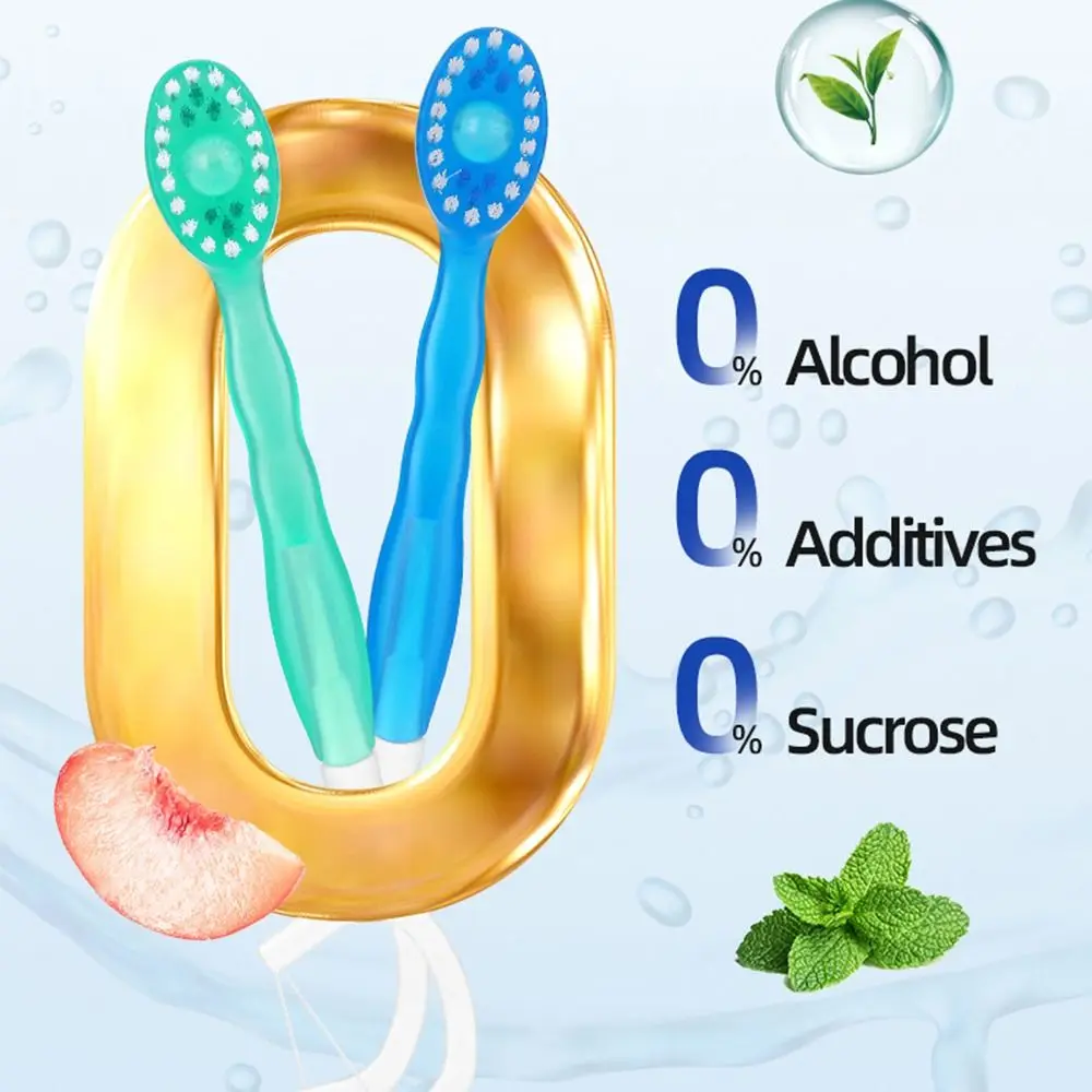 

26Pcs 5 in 1 Mini Travel Toothbrushes Creative Oral Care Toothbrush with Freshening Bead with Floss&Toothpaste&Tongue Scraper