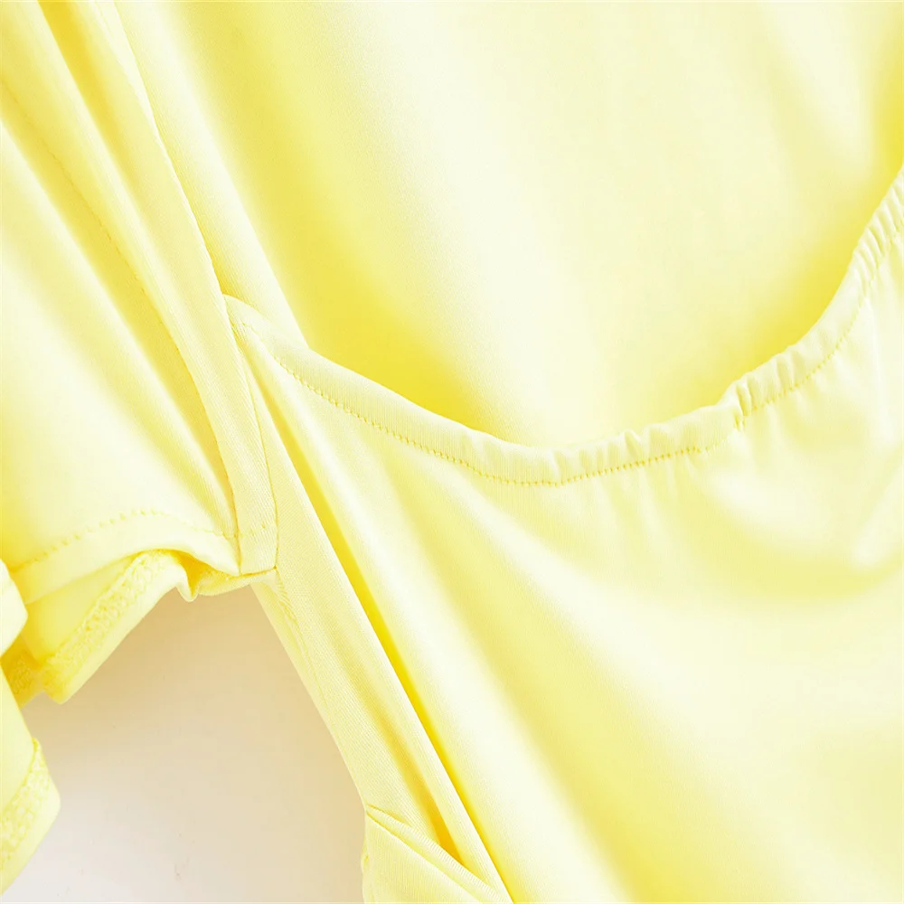 Outono novo temperamento feminino gola alta sem costas em camadas decorativas vestido longo plissado