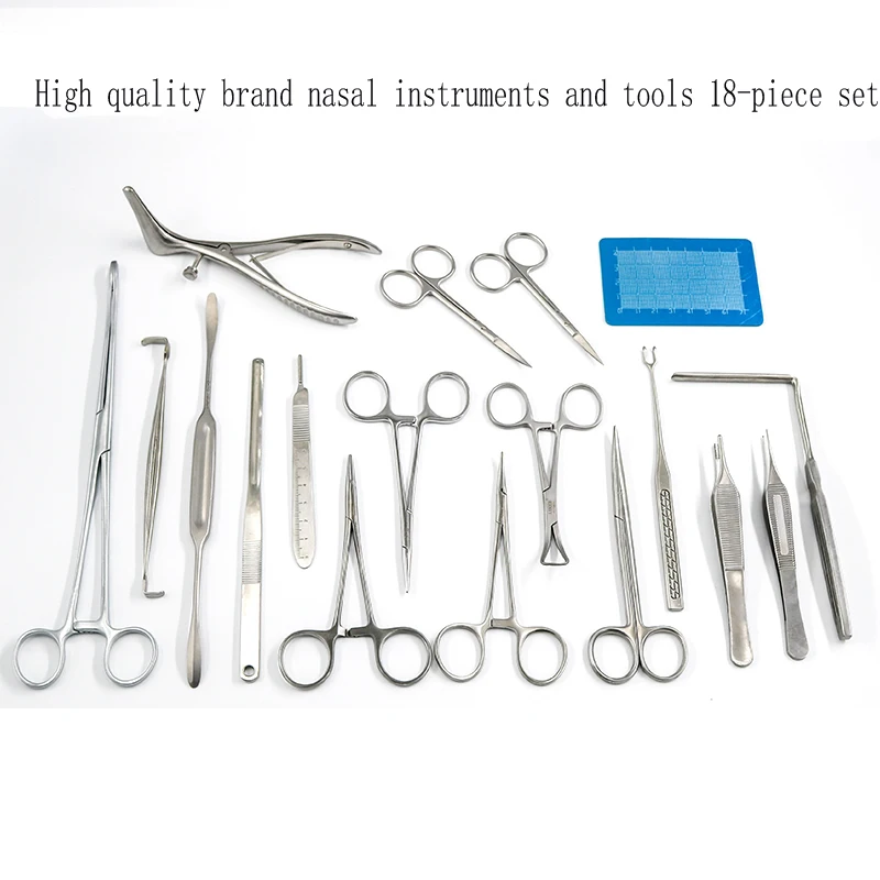 Nasal plastic instrument kit costal cartilage stripping kit Nasal tools comprehensive nasal kit