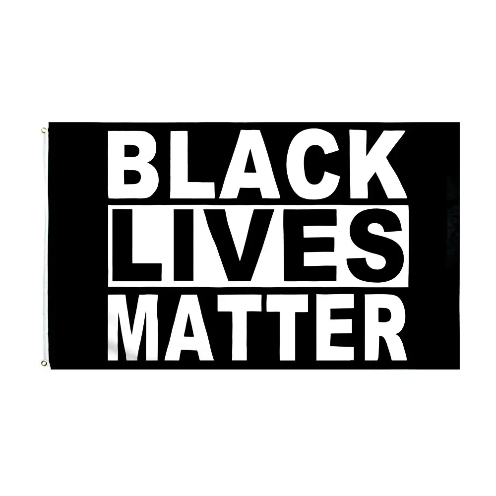 90X150CM Black Lives Matter Flag Outdoor Banner