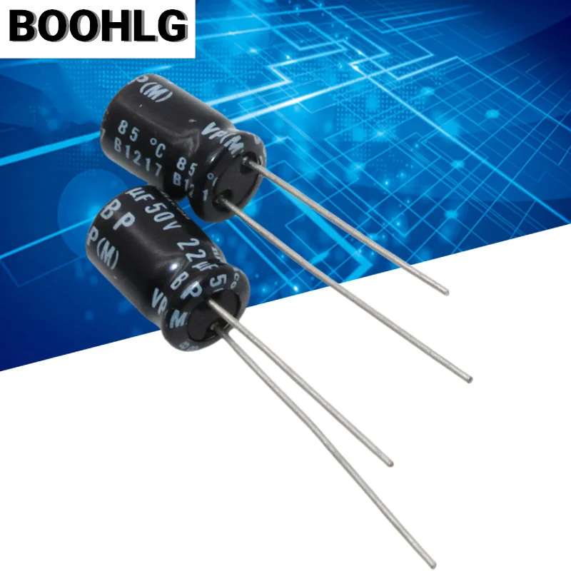 20 個 35V 33uf BP 50V 22uf 無極性オーディオ電解コンデンサ 50V 33uf 8X11mm