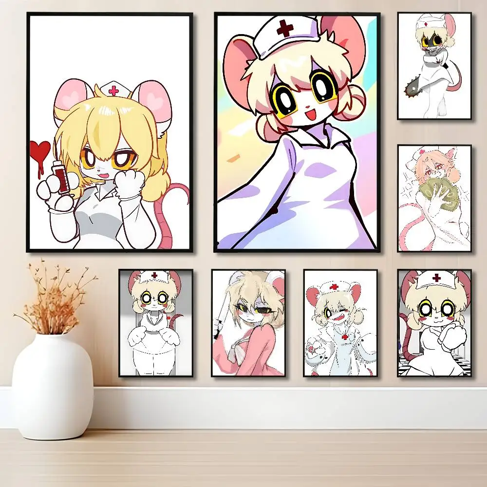 

T-Terrible M-Mouse L-Lorna Club Bar Paper Vintage Poster Wall Art Painting Bedroom Study Stickers