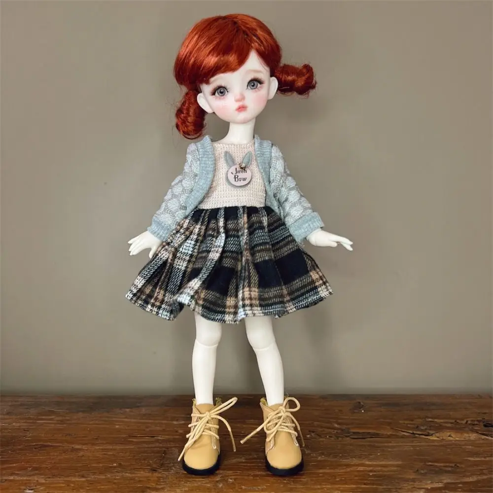 Only Doll Clothes No Shoes 30cm 1/6 BJD Doll Fashion Outfit Set Pretty Dress Hat Girl Toy Gift Doll Accessories Holiday Gift - Image 5