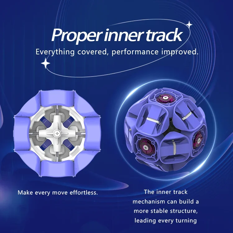 [ECube] DianSheng Googol Big 2x2x2 Cube Magnetic Magic Puzzle 2x2 Cubo Magico Professional Educational Toy for Best Gift