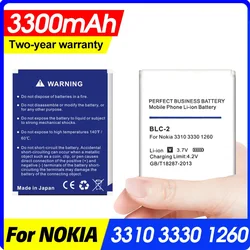 3300mah Blc-2 Blc2 Li-ion Phone Battery for Nokia 3310 3330 1260 2260 3315 3320 3350 3360 3390 3410 3510 3520