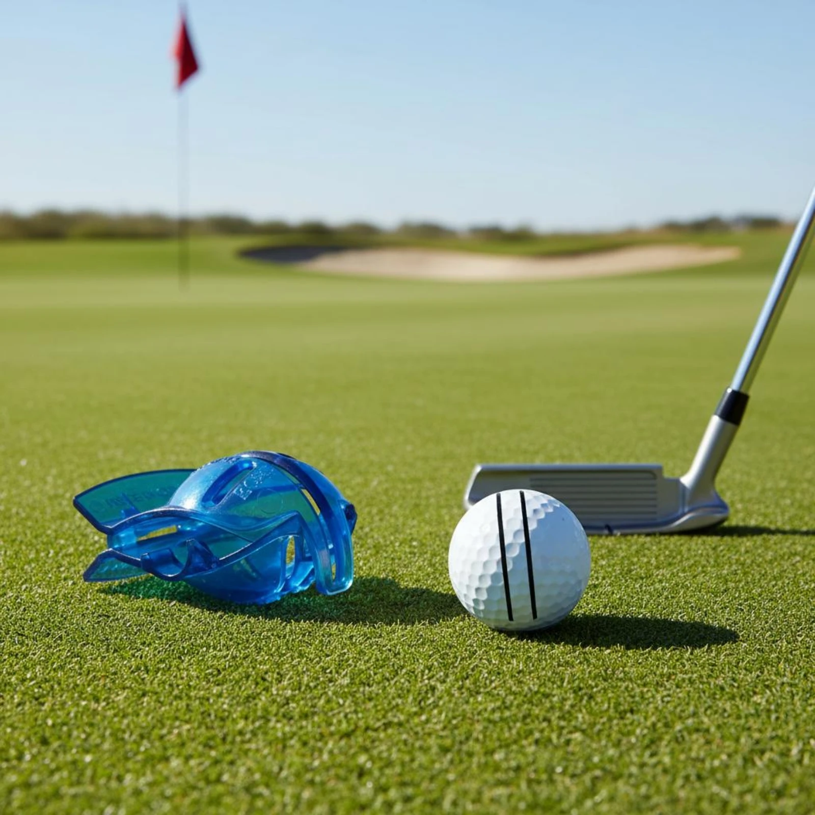 Golf Ball Alignment Tool Precise Marking Sports Accessory for Practice Green