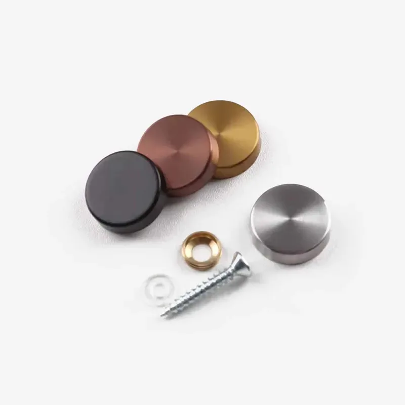

Decorative Self Tapping Screw Cover 304 Stainless Steel For Acrylic Glass Tile Mirror