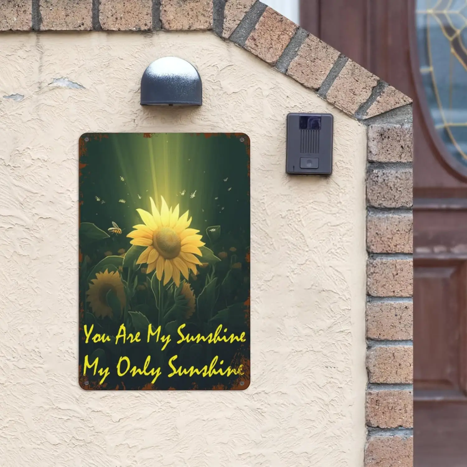 Retro tin sign, You Are My Sunshine My Only Sunshine Vintage Metal Sign for Garage Bar Caffe Pub Coffee Home Decor 8x12