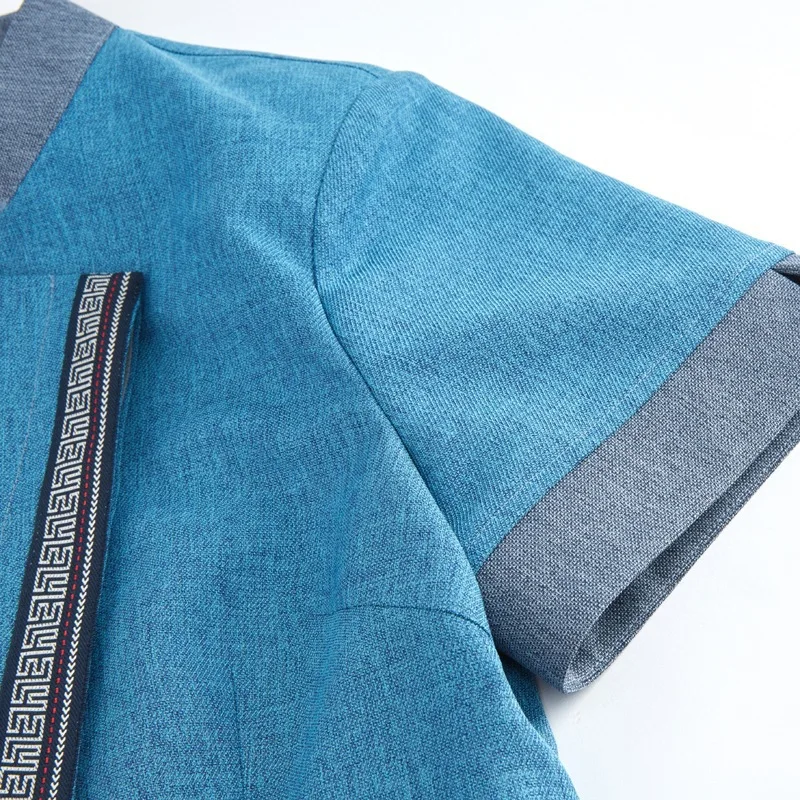 Cleaning Work Uniform for Women Hotel Room Cleaning Aunt Property Cleaning Uniform Short Sleeve LinenPAHotel Housekeeping Unifor