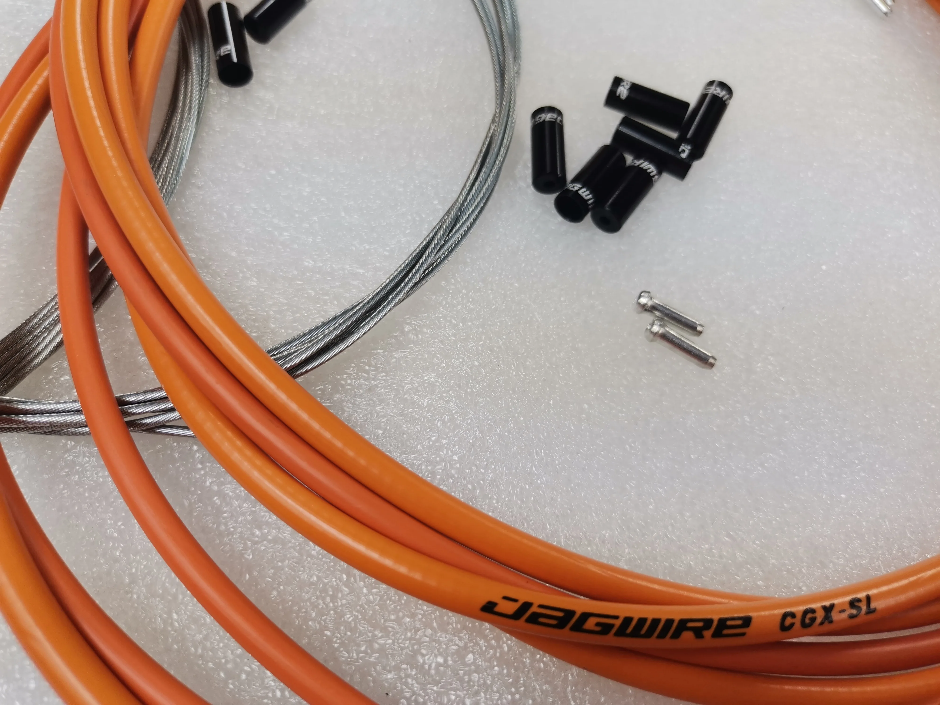 JAGWIRE HOUSING CABLE BRAKE SHIFTER COMPLETE KIT SL Slick-Lube Liner SUIT FOR SHIMANO SRAM AVID ORANGE