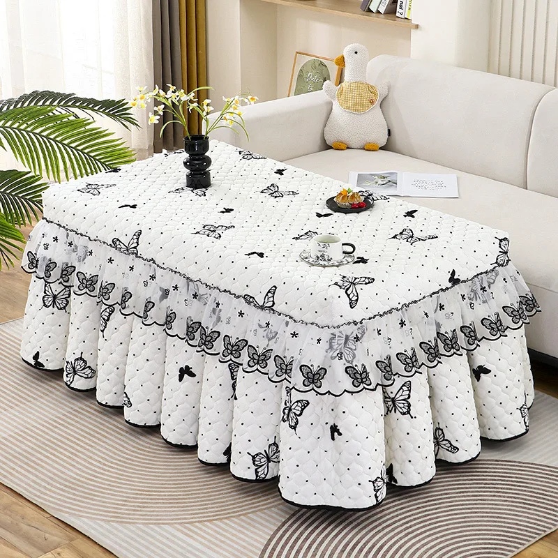Fire table cover rectangular coffee table electric heater  winter thickened fire  electric stove