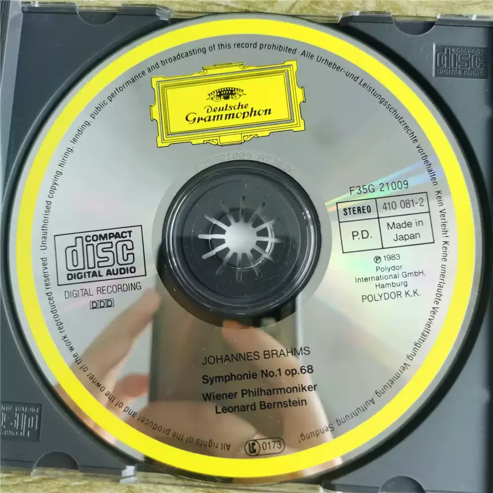 DG 클래식 옐로우 라벨 CD, 1981 년 녹음, 1980년대 중반 출시, 밀봉된 오리지널 클래식 크로스보더 녹음, 파티 음악 선물