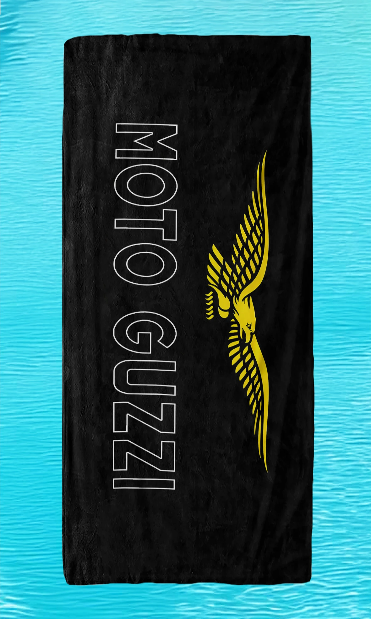Moto G-guzzi Beach Towel With Logo Quick-Drying Bath Towels Custom Team Sport Company Logo Towels With Your Own Design Logo