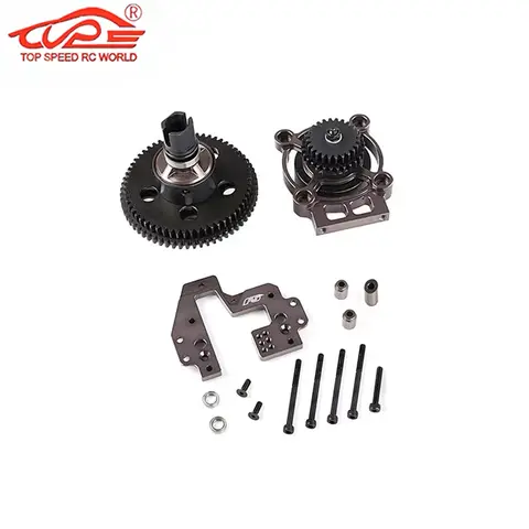 2 Speed Metal Transmission Gear Kit for Rovan Rofun F5 MCD XS-5 1/5 Rc Car Truck Parts