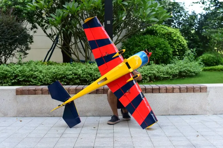 PNP-70E61 inch SLICK360 plus 3D fixed wing patented quick dismantling model aircraft