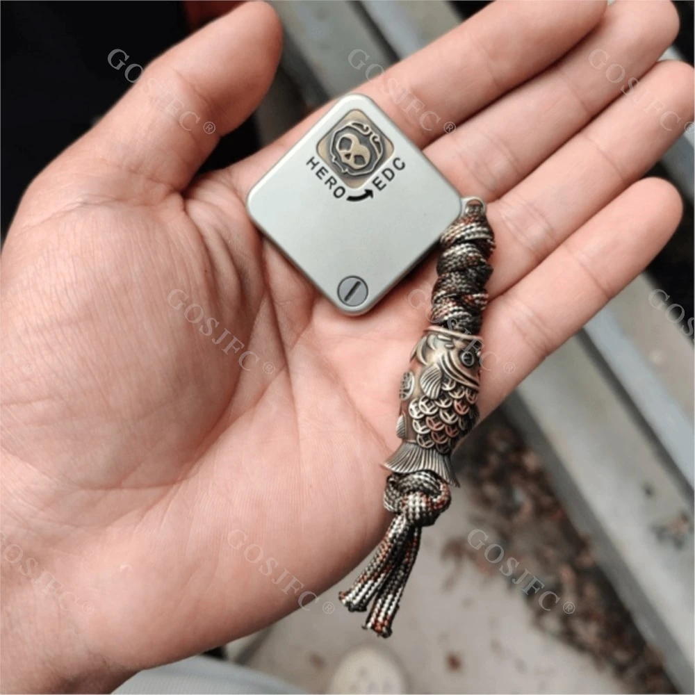 사자 측면 푸시 슬라이더 스트레스 릴리프 장난감 성인을위한 더블 레이어 금속 Fidget 장난감