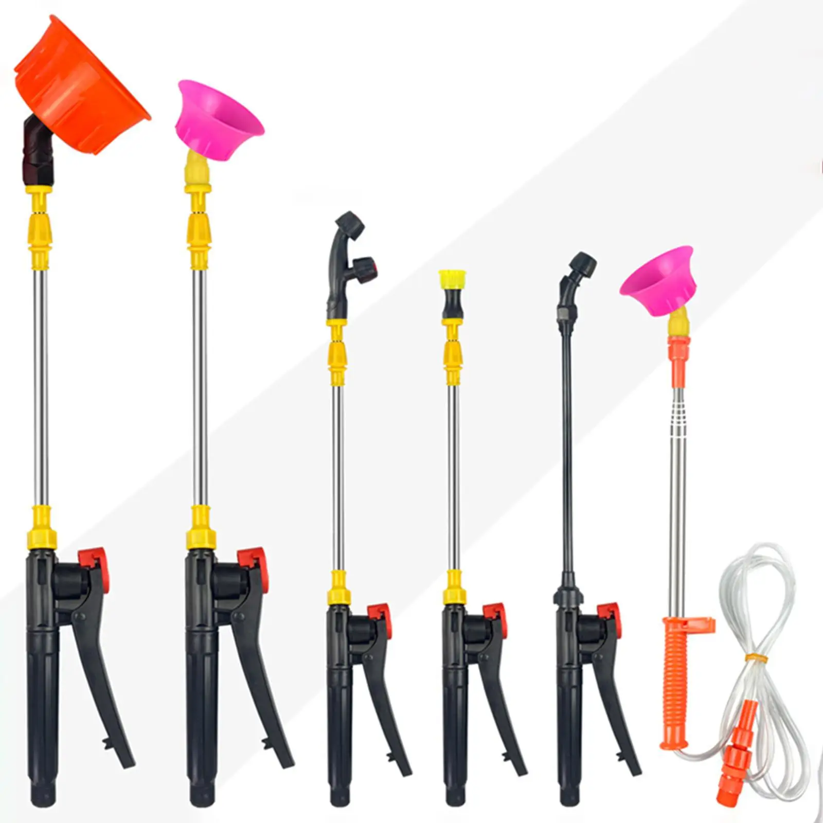 Sprayer Retractable Sprayer Rod Telescopic Watering Can Sprayer Extension Rod