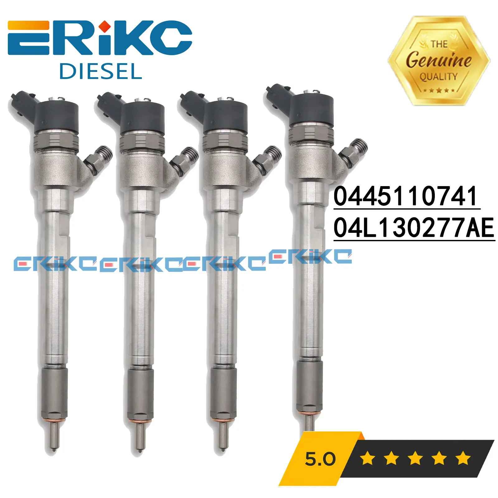 0445110741 04L130277AE DIESEL INJECTOR NOZZLE 0 445 110 741 FUEL INJECTION SET for Bosch Injection Volkswagen Golf