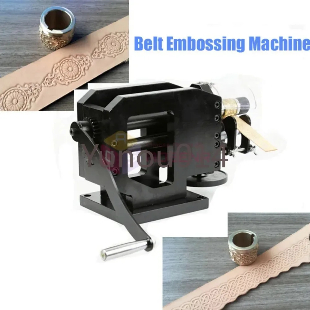 Belt Leather Embossing Pattern, Wheel Rolling Roller, Printing Machine, Leather Belt Stamping, Creasing Guitar Straps