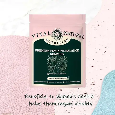 Vital Source  Feminine Balance Gummies Gummy / Women's Probiotics /60cummies