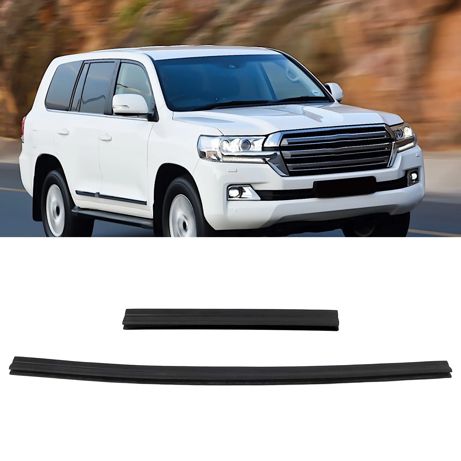 OEM Replacement Roof Drip Moulding Wear-Resistant Material Easy To Use High Universality Fitment For Toyota Land Cruiser 200