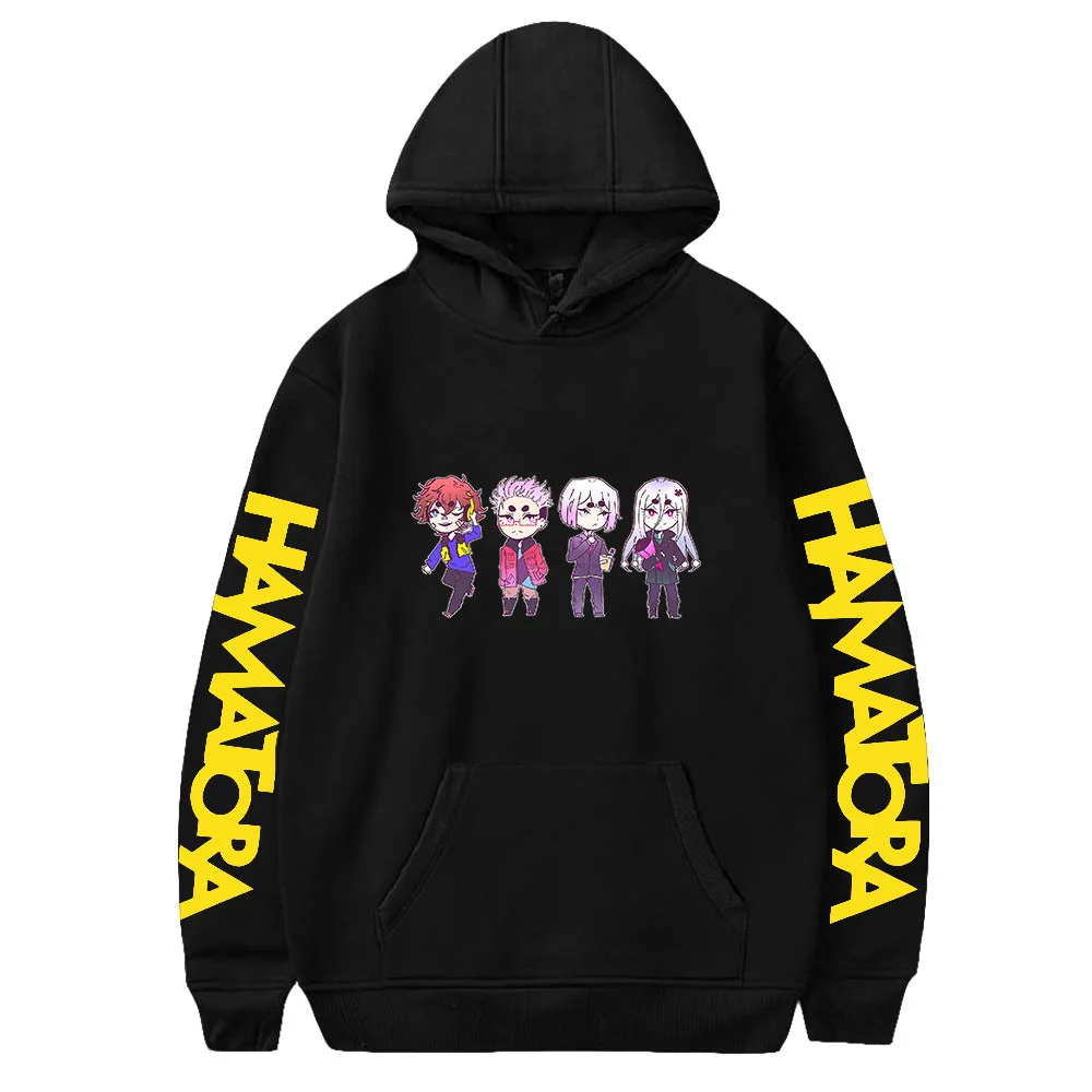 2022 New Hamatora Print Hoodies Fashion Harajuku Streetwear Sweatshirt Loose Women/Men Hooded Clothes