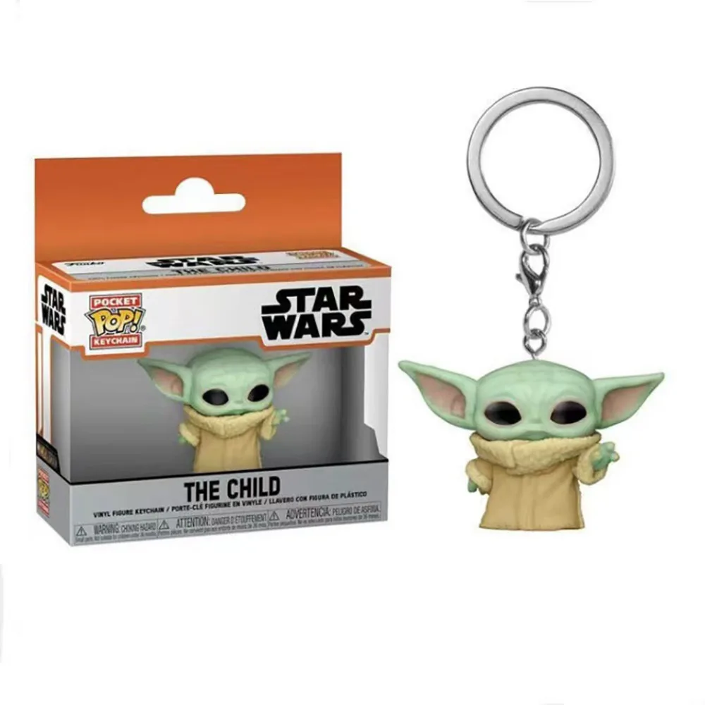 Funko pop chaveiro filme popular star wars personagem luke skywalker requintado boneca brinquedo pingente coleção das crianças presentes divertidos