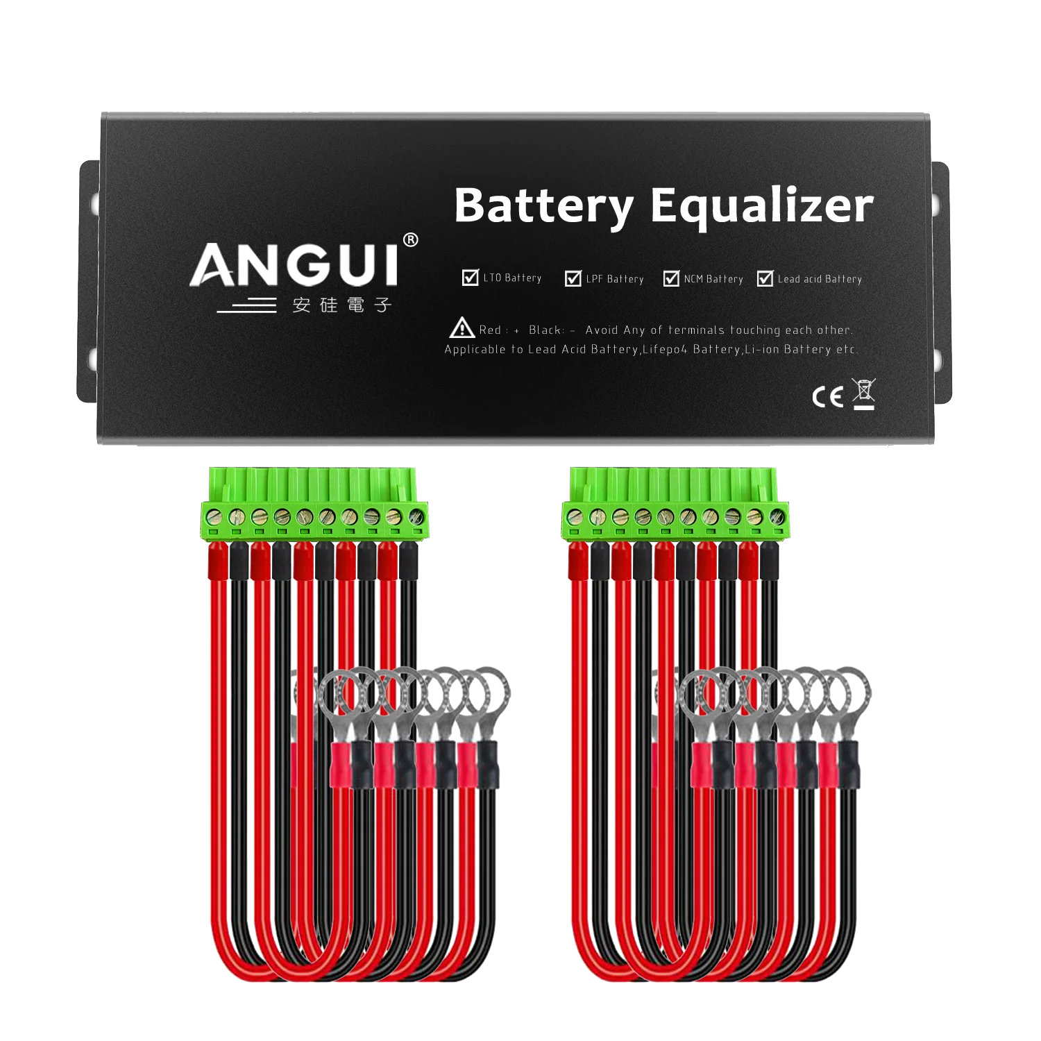 Angui Batterij Equalizer Batterijen Protecter 24V 36V 48V 60V 72V 84V 96V 108V Spanningsregelaar Actieve Balancer Lood Zuur Li-Ion